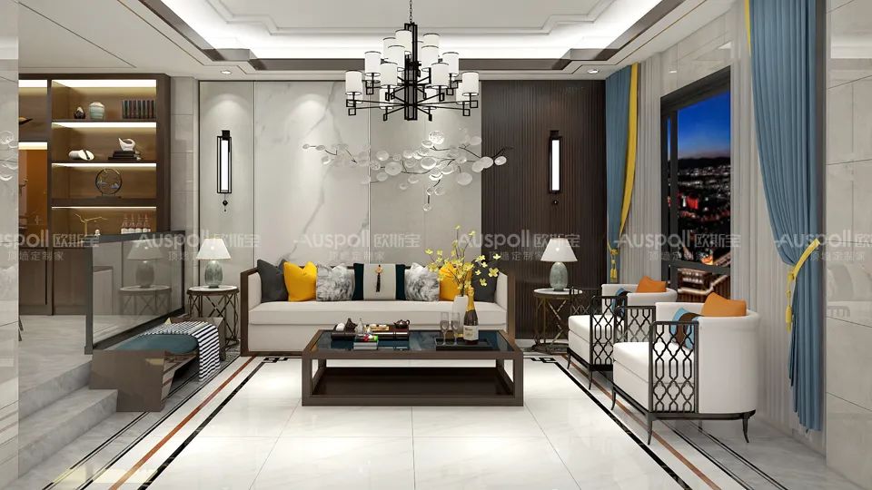 這是歐斯寶集成吊頂空間效果圖