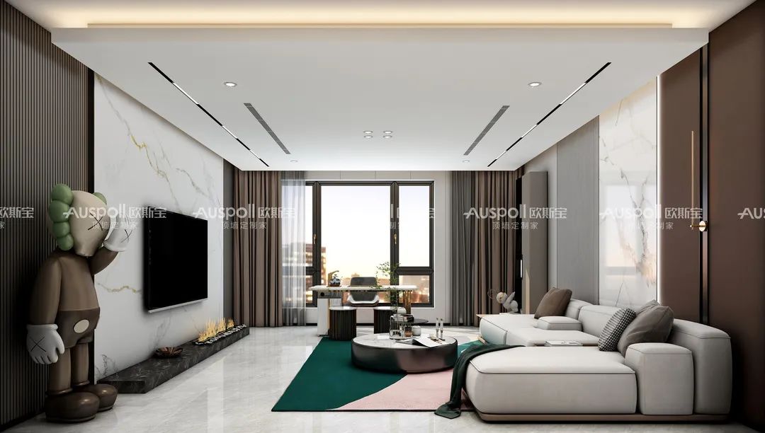 這是歐斯寶集成吊頂空間效果圖