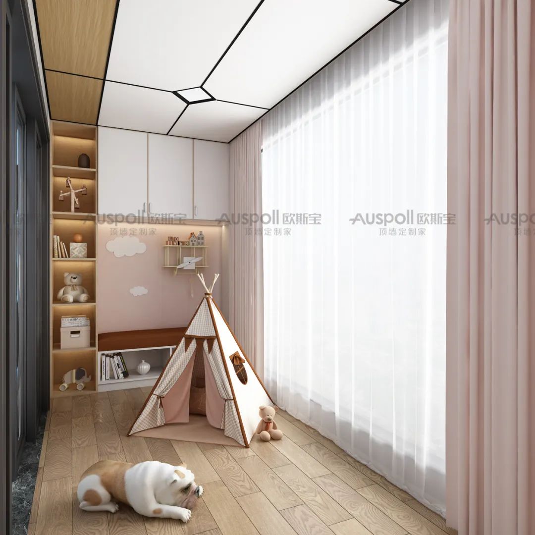 這是歐斯寶集成吊頂陽臺空間設計效果圖